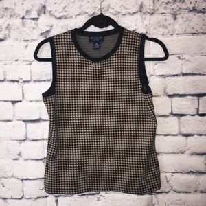 🌹Ann Taylor Houndstooth Top